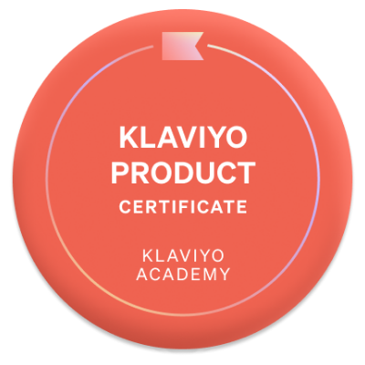 Klaviyo Produktzertifikat