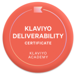 Klaviyo Deliverability Certificate