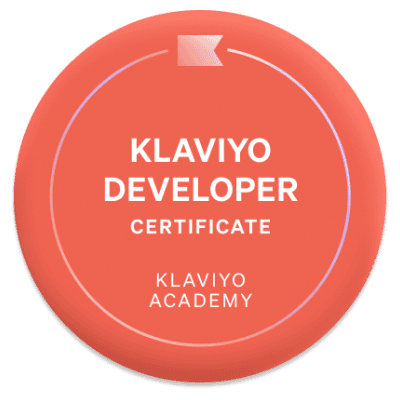 Klaviyo Developer Certificate